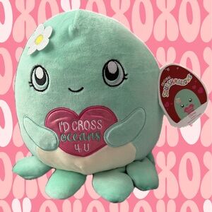 NWT Olina the Octopus 8” Valentine Squishmallow